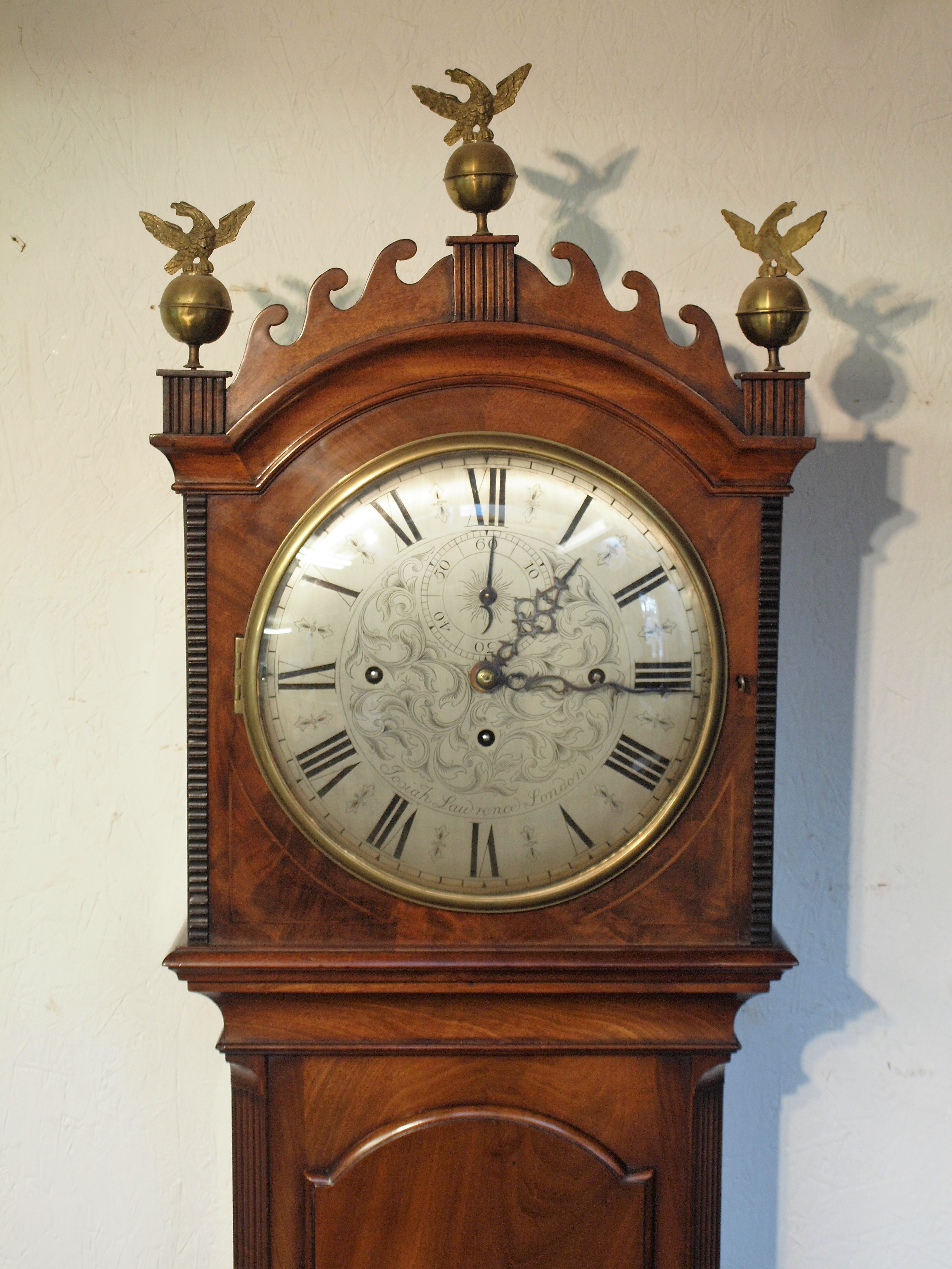 Musical longcase clock