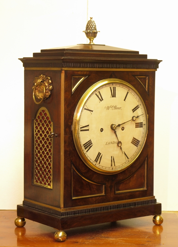 Picture of a new case for a Regency period chamfer top bracket clock